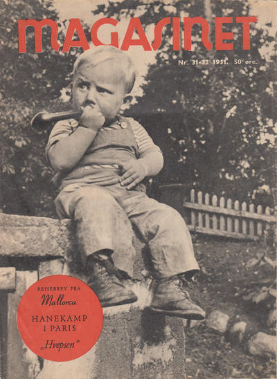 Cover for Magasinet (Oddvar Larsen; Odvar Lamer, 1946 ? series) #31-32/1951