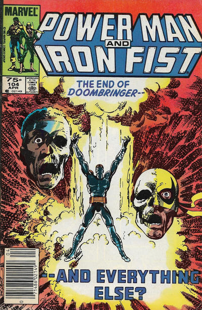 Cover for Power Man and Iron Fist (Marvel, 1981 series) #104 [Canadian]