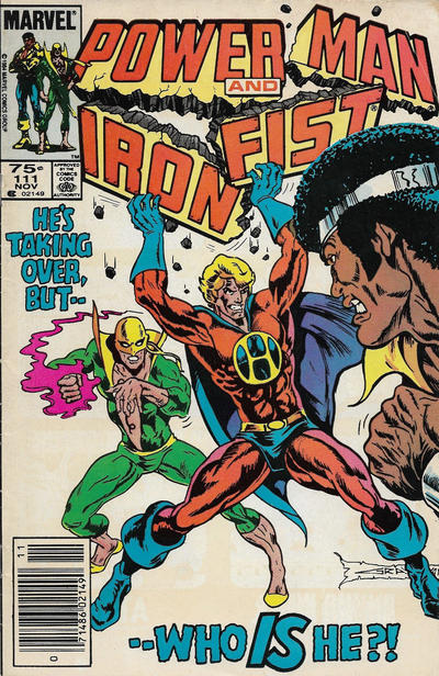 Cover for Power Man and Iron Fist (Marvel, 1981 series) #111 [Canadian]