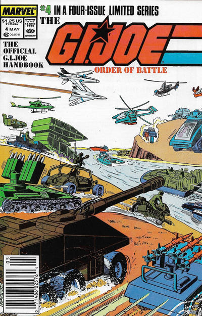 Cover for The G.I. Joe Order of Battle (Marvel, 1986 series) #4 [Newsstand]
