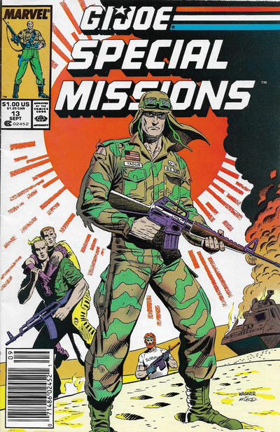 Cover for G.I. Joe Special Missions (Marvel, 1986 series) #13 [Newsstand]