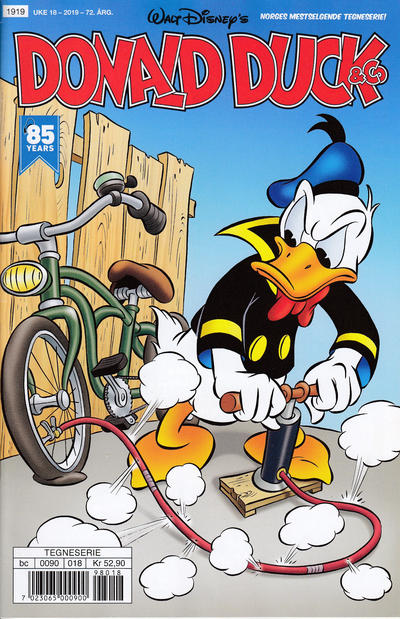 Cover for Donald Duck & Co (Hjemmet / Egmont, 1948 series) #18/2019