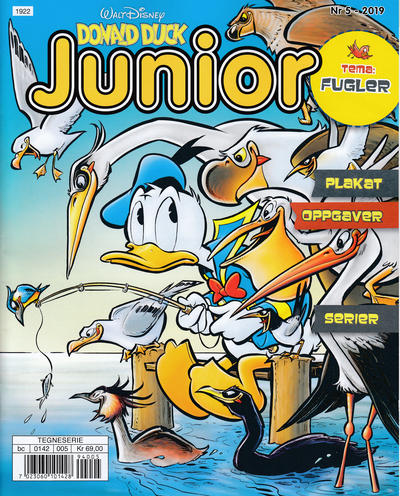 Cover for Donald Duck Junior (Hjemmet / Egmont, 2018 series) #5/2019