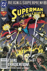 Cover Thumbnail for Action Comics (DC, 1938 series) #690 [Newsstand]