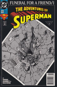 Cover Thumbnail for Adventures of Superman (DC, 1987 series) #498 [Newsstand]