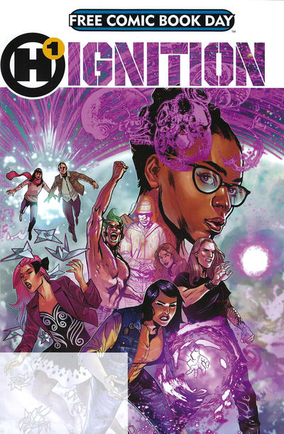 Cover for H1 Ignition Free Comic Book Day (Humanoids, 2019 series) 