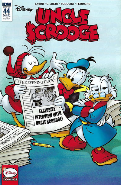 Cover for Uncle Scrooge (IDW, 2015 series) #44 / 448 [Retailer Incentive Cover - Alessandro Perina]