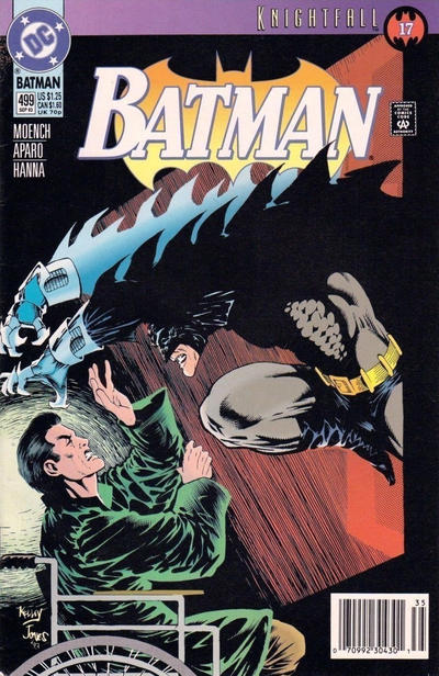 Cover for Batman (DC, 1940 series) #499 [Newsstand]