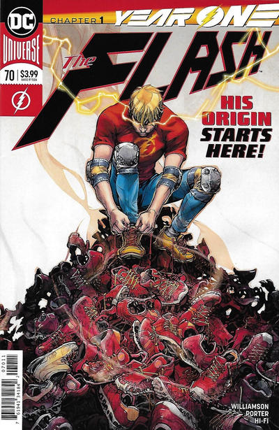 Cover for The Flash (DC, 2016 series) #70 [Howard Porter Cover]