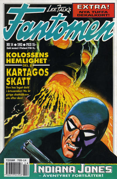 Cover for Fantomen (Semic, 1958 series) #14/1992