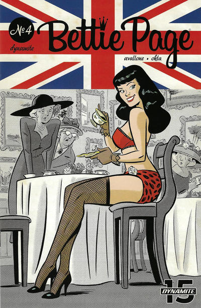 Cover for Bettie Page (Dynamite Entertainment, 2018 series) #4 [Cover B Scott Chantler]