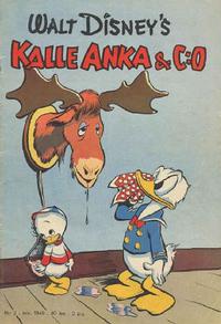 Cover Thumbnail for Kalle Anka & C:o (Richters Förlag AB, 1948 series) #2/1949