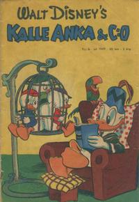 Cover for Kalle Anka & C:o (Richters Förlag AB, 1948 series) #7/1949