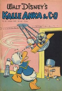Cover Thumbnail for Kalle Anka & C:o (Richters Förlag AB, 1948 series) #10/1949