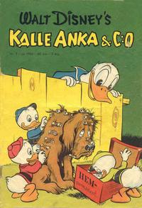 Cover Thumbnail for Kalle Anka & C:o (Richters Förlag AB, 1948 series) #7/1950