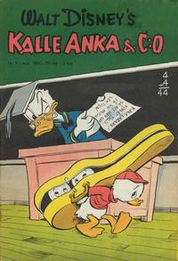 Cover for Kalle Anka & C:o (Richters Förlag AB, 1948 series) #9/1950