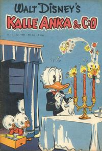 Cover Thumbnail for Kalle Anka & C:o (Richters Förlag AB, 1948 series) #1/1951