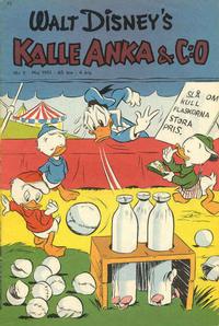 Cover for Kalle Anka & C:o (Richters Förlag AB, 1948 series) #5/1951