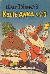 Cover for Kalle Anka & C:o (Richters Förlag AB, 1948 series) #12/1952