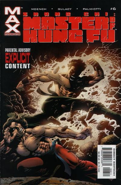 Cover for Shang-Chi: Master of Kung Fu (Marvel, 2002 series) #6