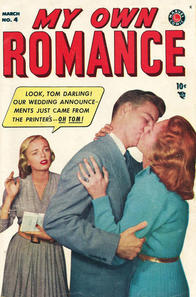 Cover for My Own Romance (Marvel, 1949 series) #4