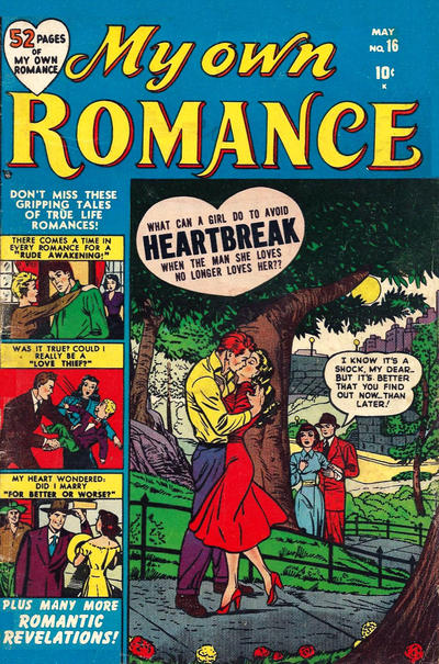 Cover for My Own Romance (Marvel, 1949 series) #16