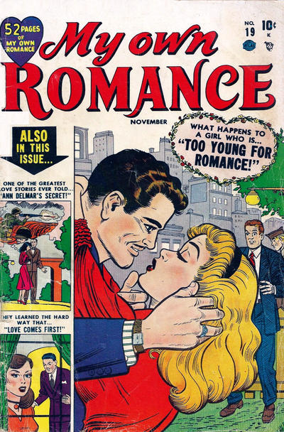 Cover for My Own Romance (Marvel, 1949 series) #19