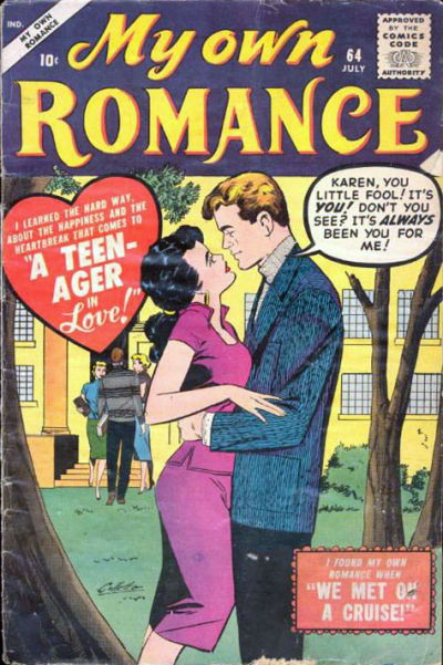 Cover for My Own Romance (Marvel, 1949 series) #64
