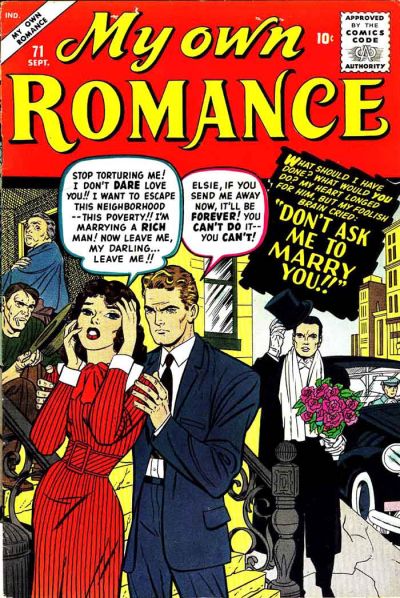 Cover for My Own Romance (Marvel, 1949 series) #71