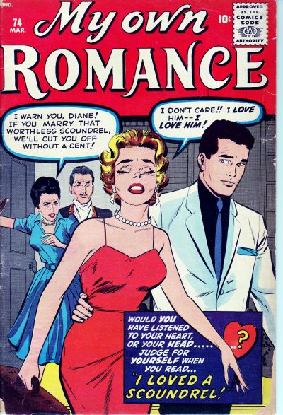 Cover for My Own Romance (Marvel, 1949 series) #74