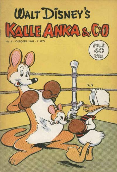 Cover for Kalle Anka & C:o (Richters Förlag AB, 1948 series) #2/1948