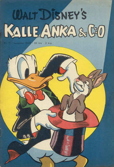 Cover for Kalle Anka & C:o (Richters Förlag AB, 1948 series) #11/1949