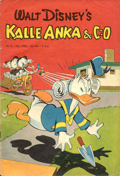 Cover for Kalle Anka & C:o (Richters Förlag AB, 1948 series) #5/1950