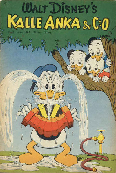 Cover for Kalle Anka & C:o (Richters Förlag AB, 1948 series) #3/1953