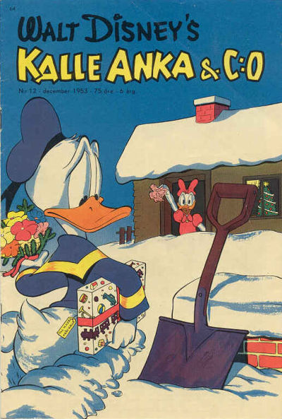 Cover for Kalle Anka & C:o (Richters Förlag AB, 1948 series) #12/1953