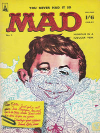 Cover Thumbnail for Mad (Thorpe & Porter, 1959 series) #3
