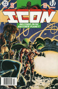 Cover Thumbnail for Icon (DC, 1993 series) #8 [Newsstand]