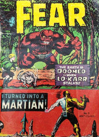 Cover Thumbnail for Fear (Yaffa / Page, 1970 ? series) #3
