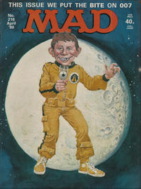 Cover Thumbnail for Mad (Thorpe & Porter, 1959 series) #216