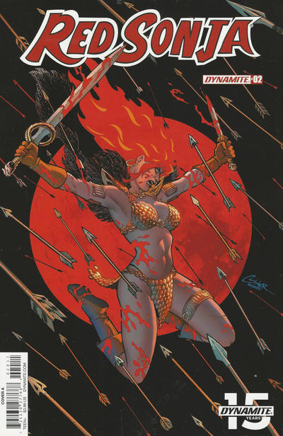 Cover for Red Sonja (Dynamite Entertainment, 2019 series) #2 [Cover A Amanda Conner]