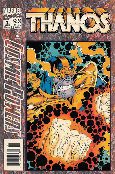 Cover for Cosmic Powers (Marvel, 1994 series) #1 [Newsstand]