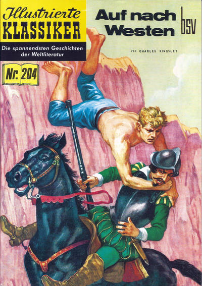 Cover for Illustrierte Klassiker [Classics Illustrated] (Norbert Hethke Verlag, 1991 series) #204 - Auf nach Westen