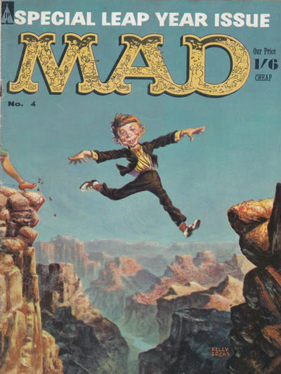 Cover for Mad (Thorpe & Porter, 1959 series) #4