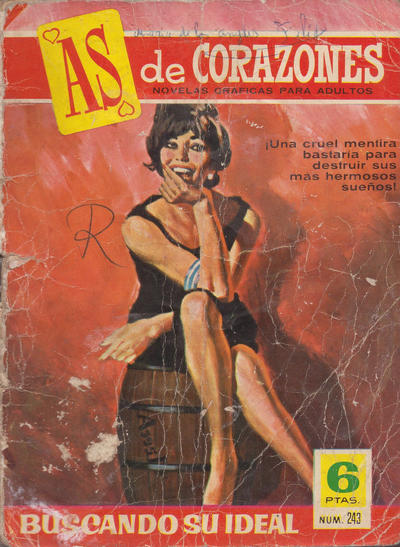 Cover for As de corazones (Editorial Bruguera, 1961 ? series) #243