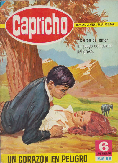 Cover for Capricho (Editorial Bruguera, 1963 ? series) #98