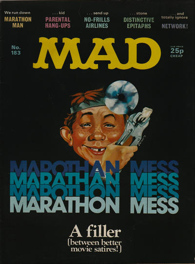 Cover for Mad (Thorpe & Porter, 1959 series) #183