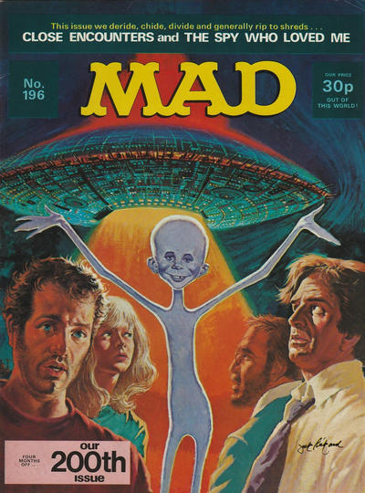 Cover for Mad (Thorpe & Porter, 1959 series) #196