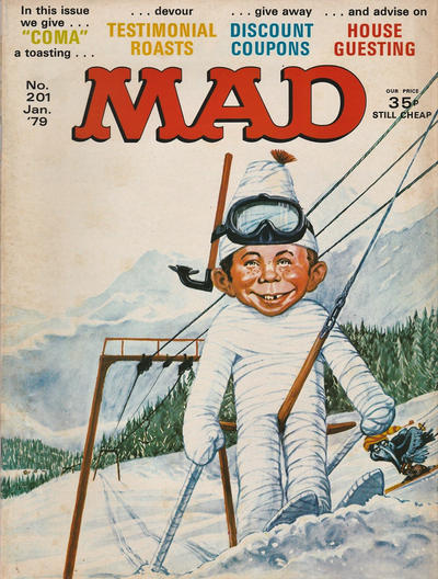 Cover for Mad (Thorpe & Porter, 1959 series) #201