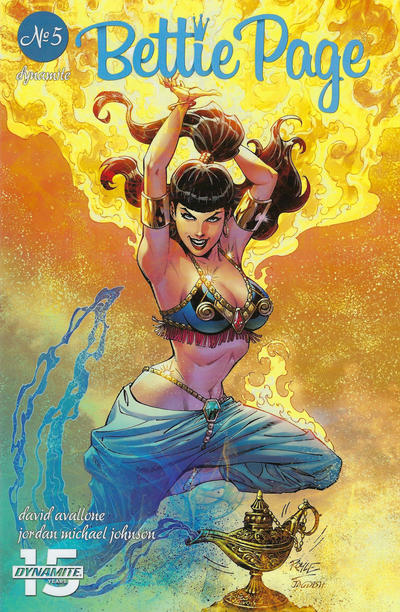 Cover for Bettie Page (Dynamite Entertainment, 2018 series) #5 [Cover A John Royle]