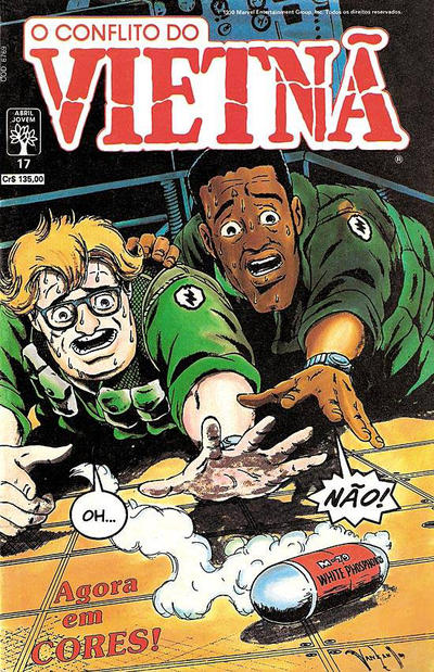Cover for O Conflito do Vietnã (Editora Abril, 1988 series) #17